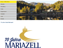 Tablet Screenshot of mariazell.gv.at